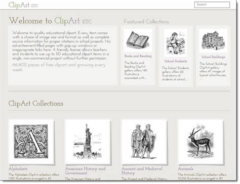 The Best Three Public Domain Clipart Galleries .